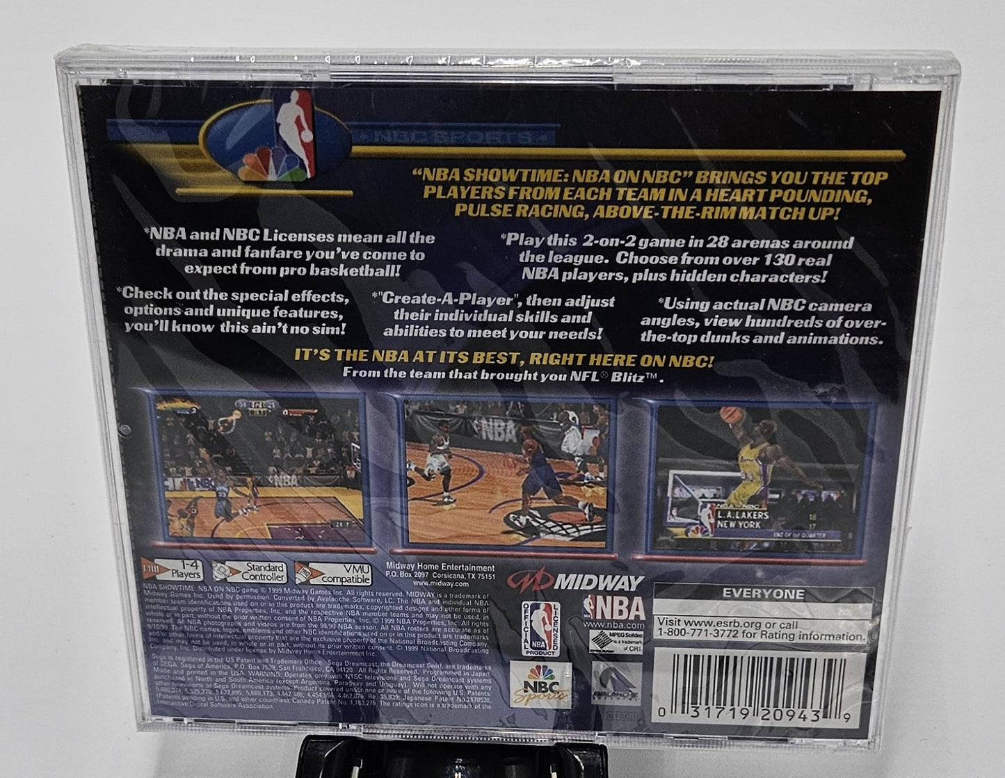 NBA ShowTime Sega Dreamcast