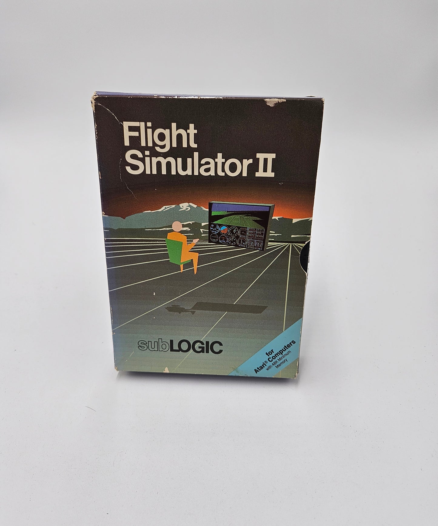 Flight Simulator II Atari XE/XL