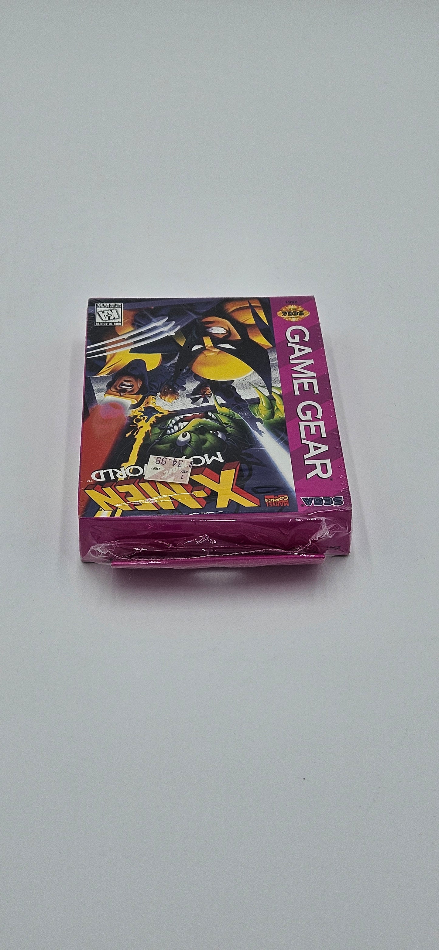 X-Men Mojo World Sega Game Gear