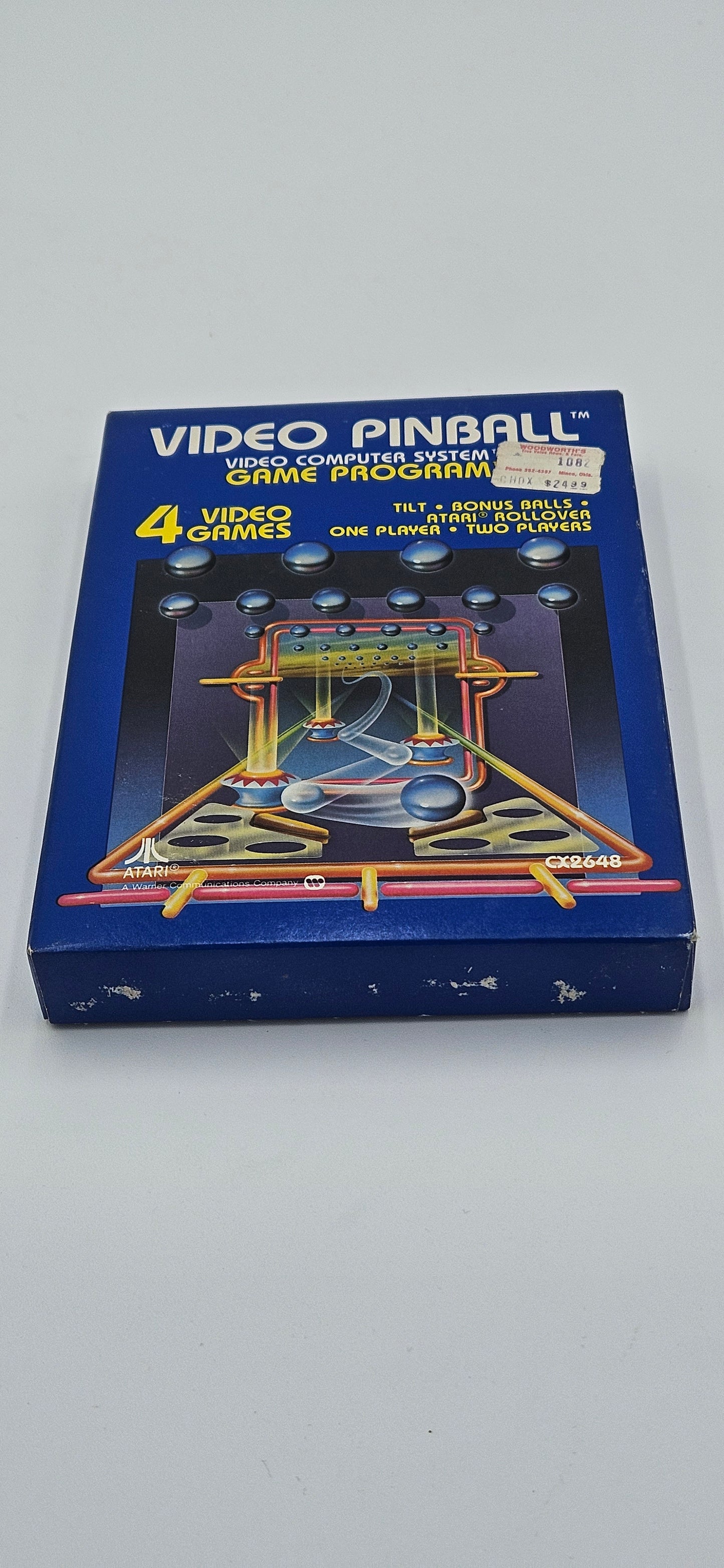 Video Pinball Atari 2600/VCS