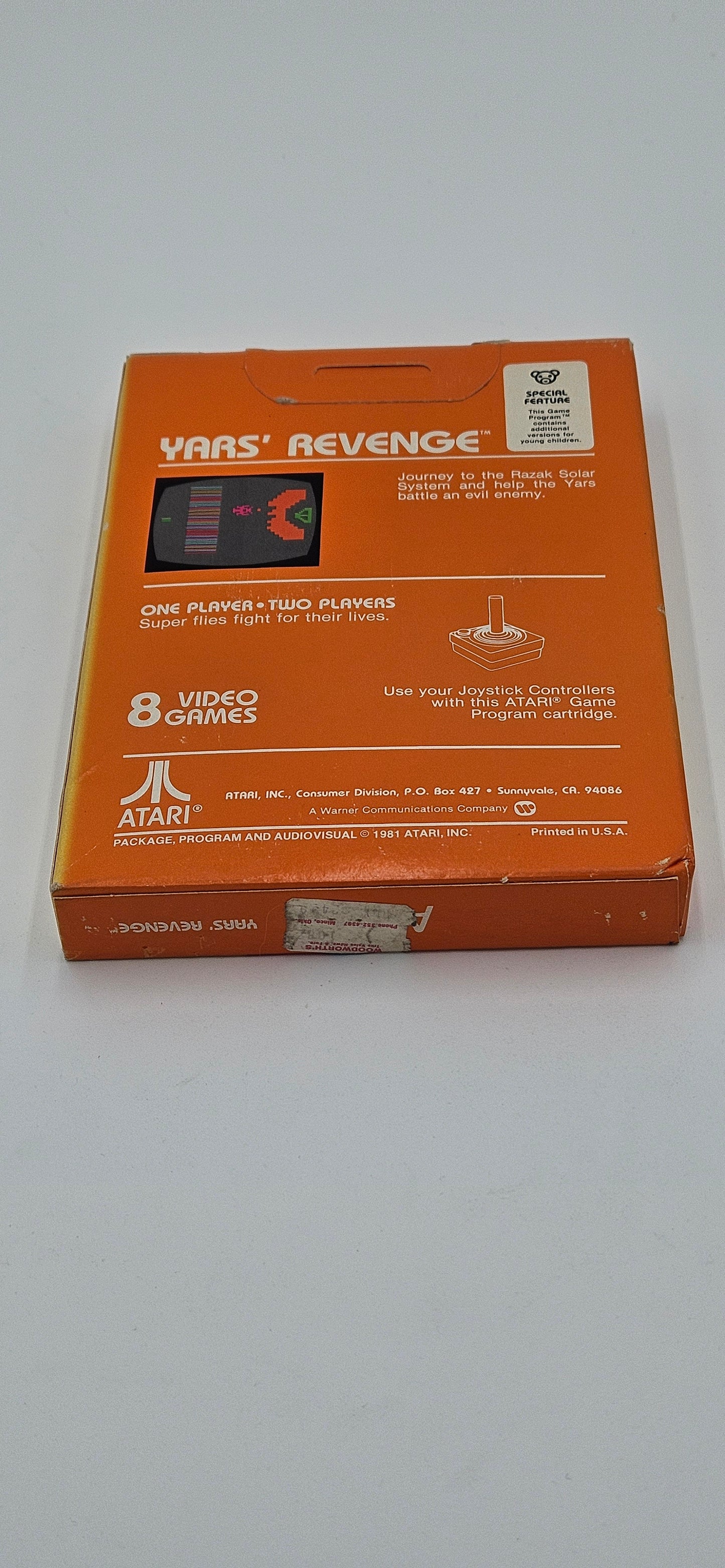 Yars' Revenge Atari 2600/VCS