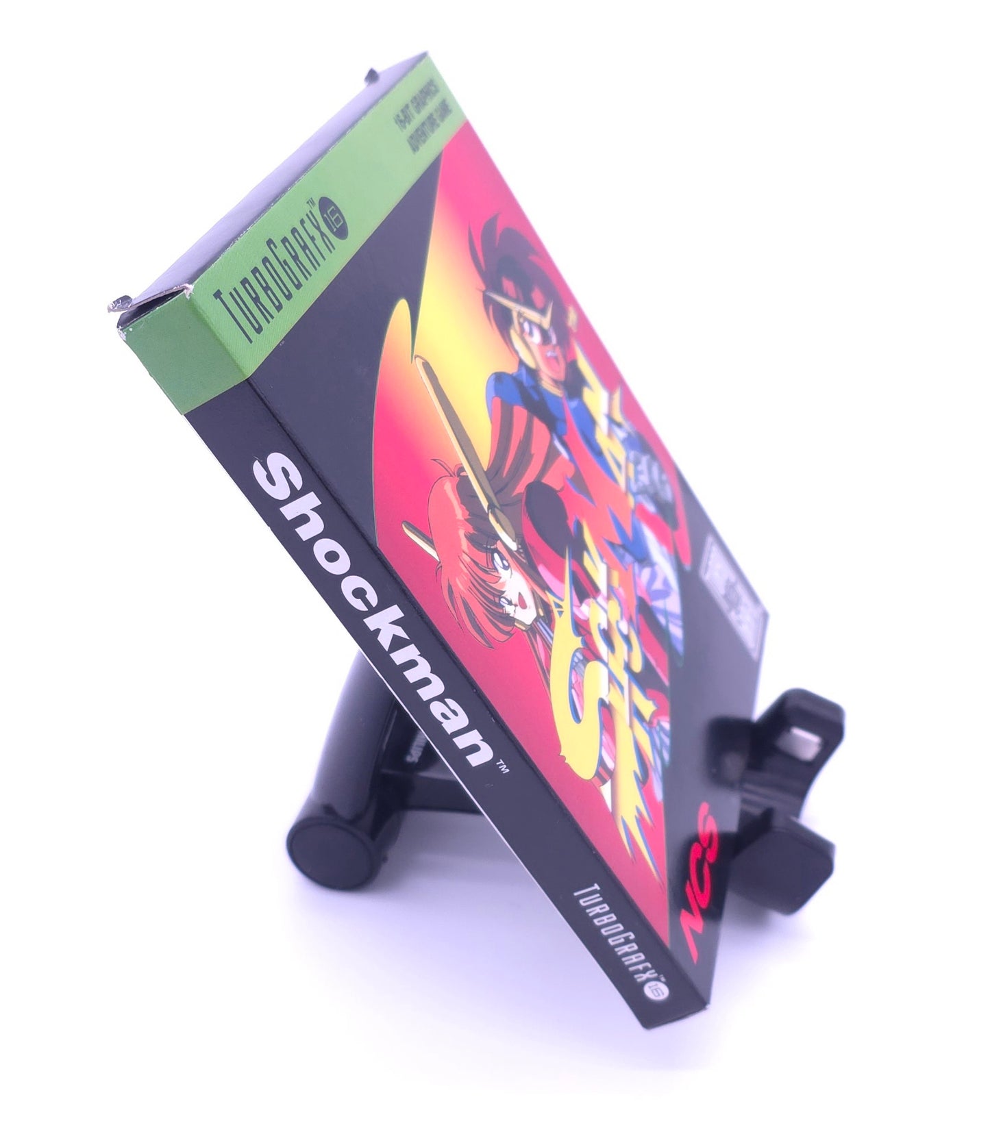 Shockman Turbografx16 CIB MINT Complete HARD TO FIND TurboGrafx 16