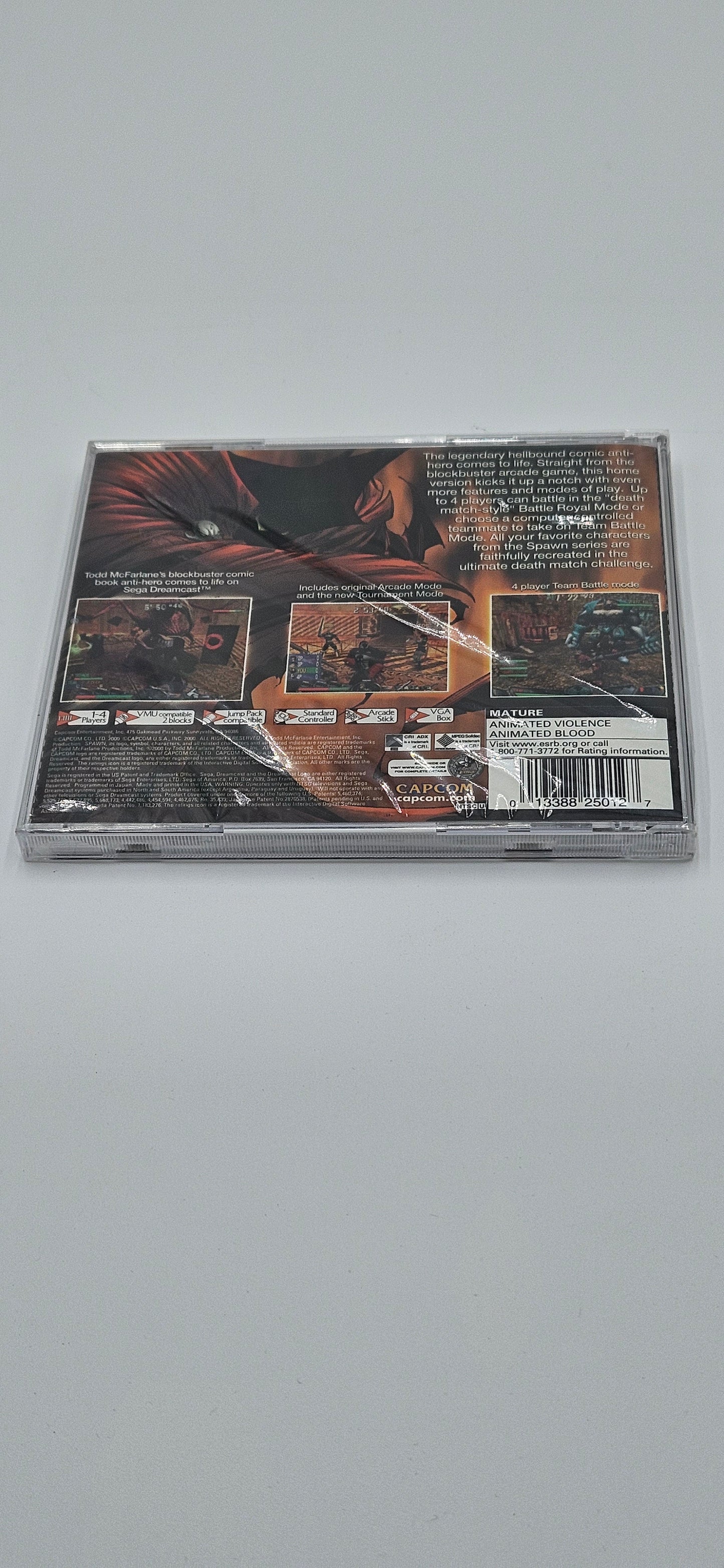Spawn In The Demon's Hand Sega Dreamcast