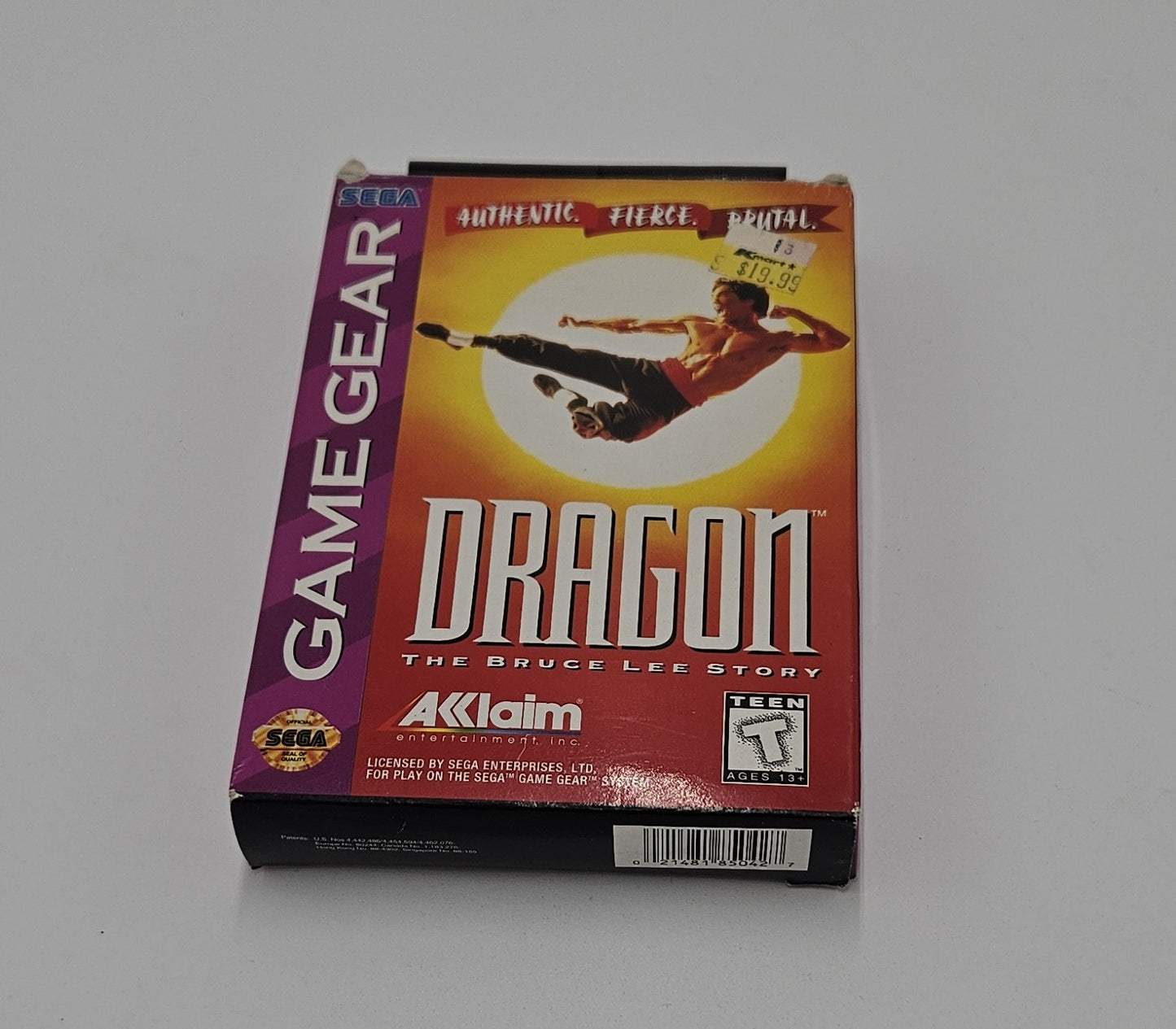 DRAGON: The Bruce Lee Story Game Gear