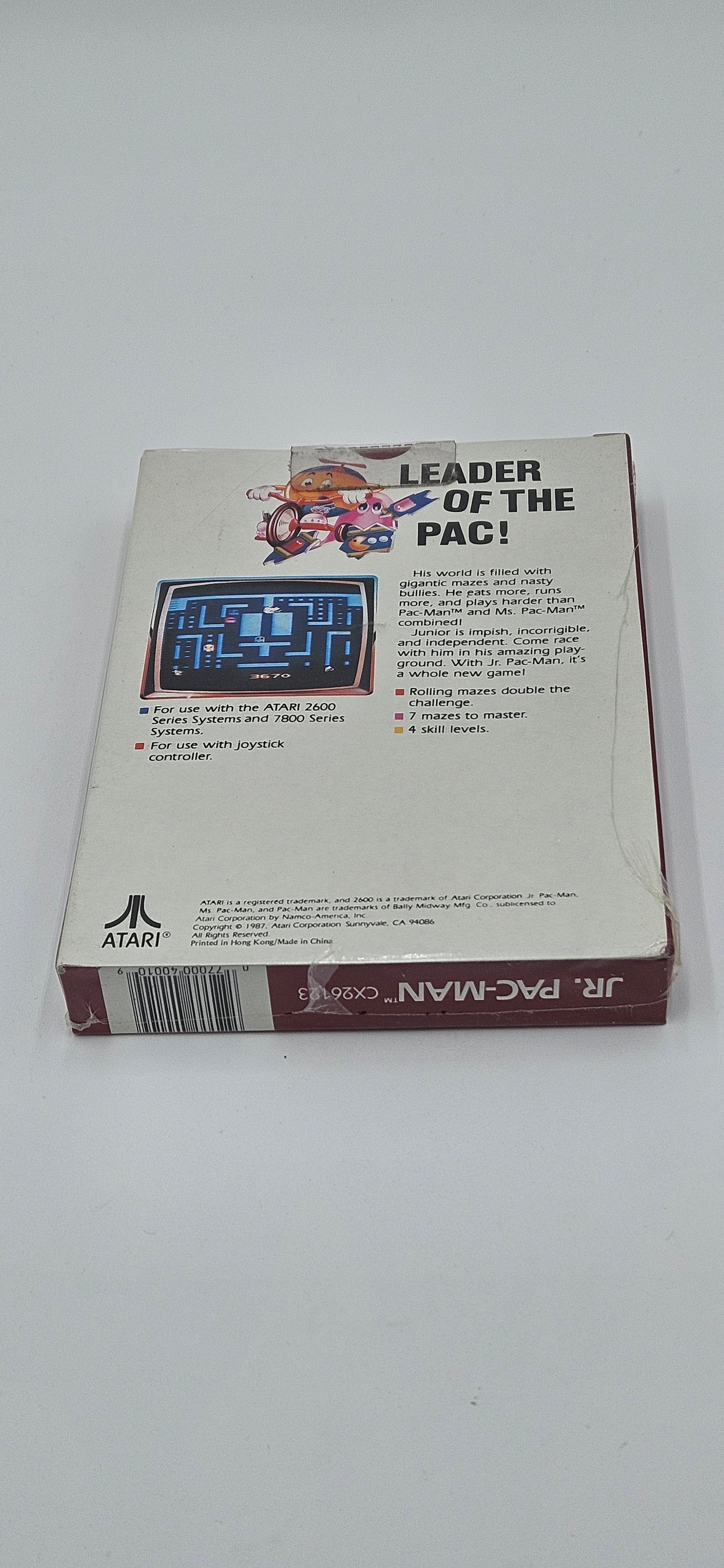 Jr. Pac-Man Atari 2600/VCS