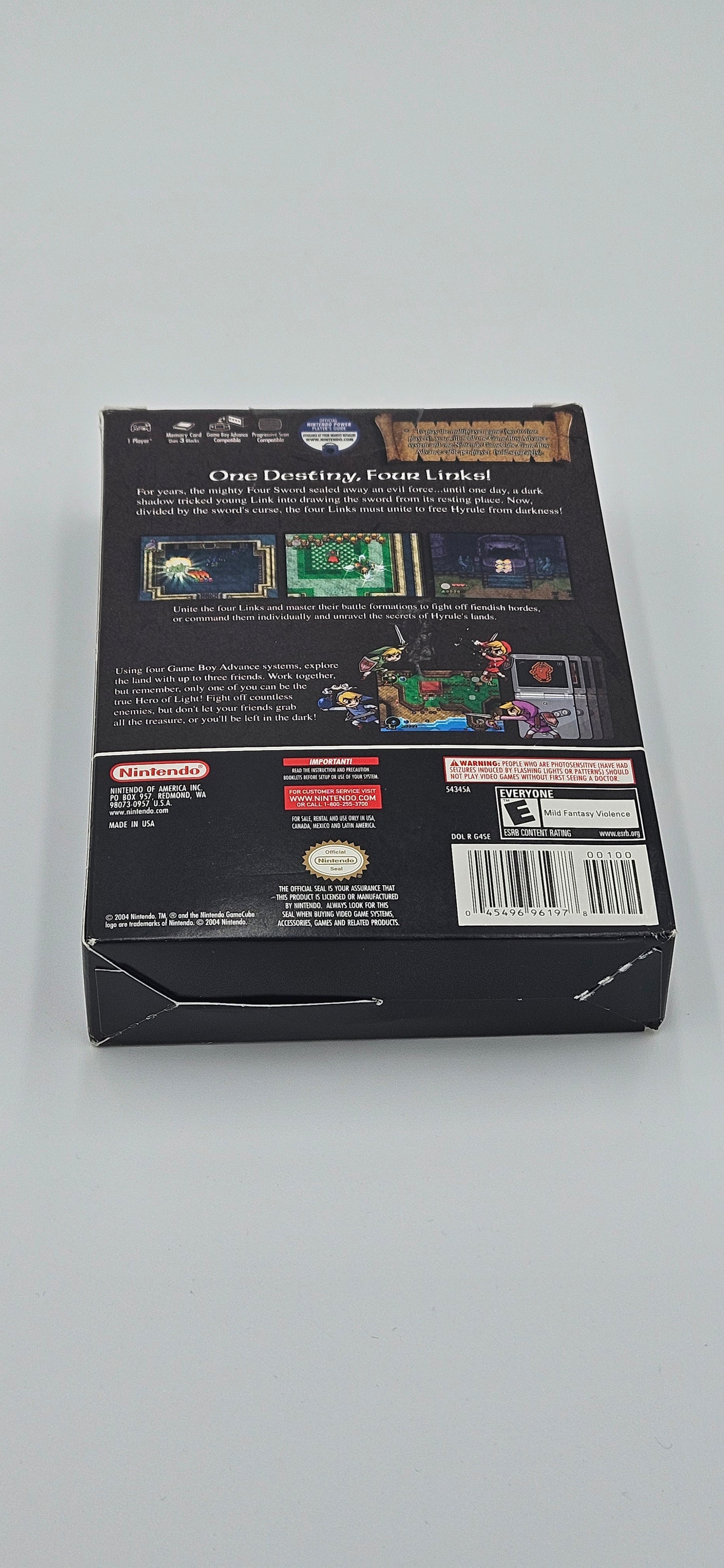 The Legend of Zelda Four Swords Adventures Nintendo Gamecube