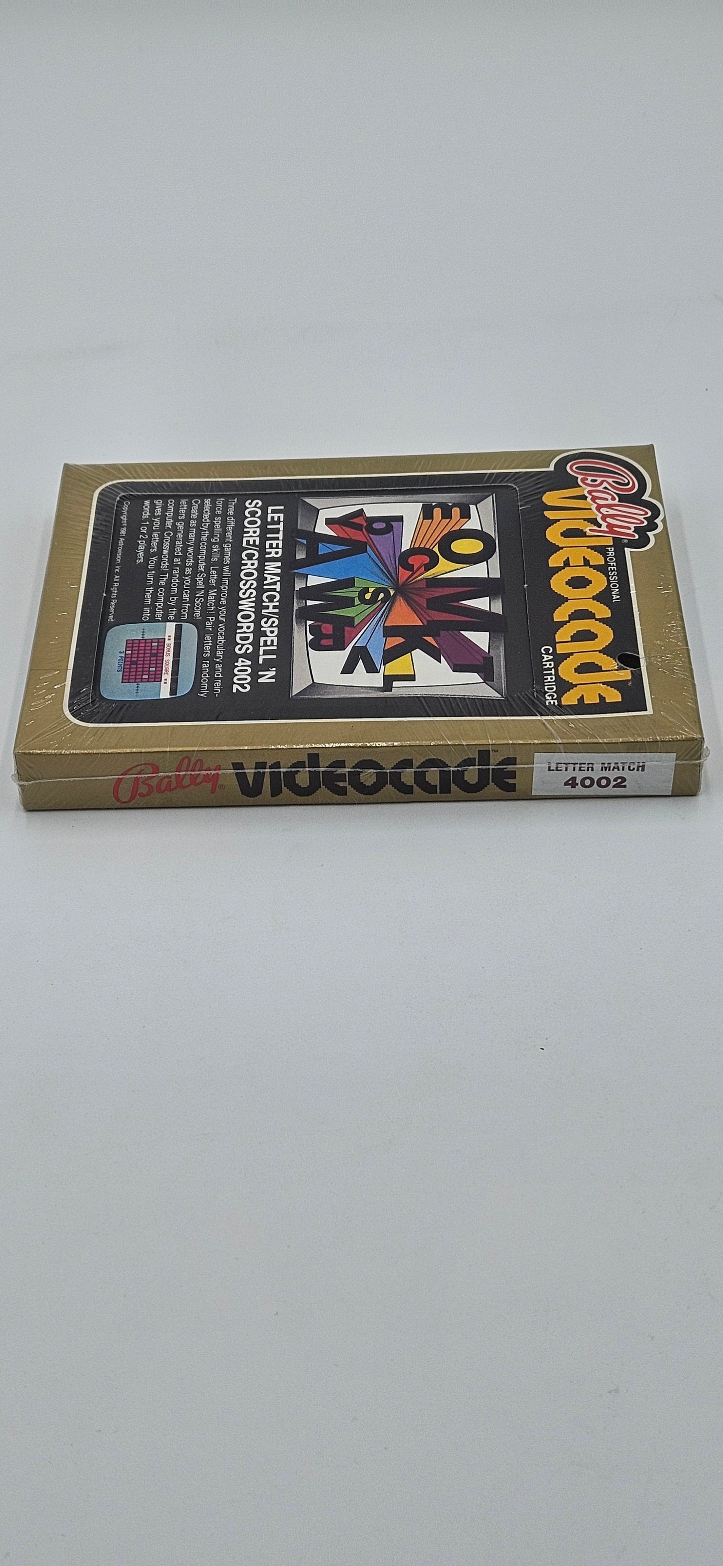 Bally Letter Match/Spell 'N Score/Crosswords 4002 Bally Astrocade