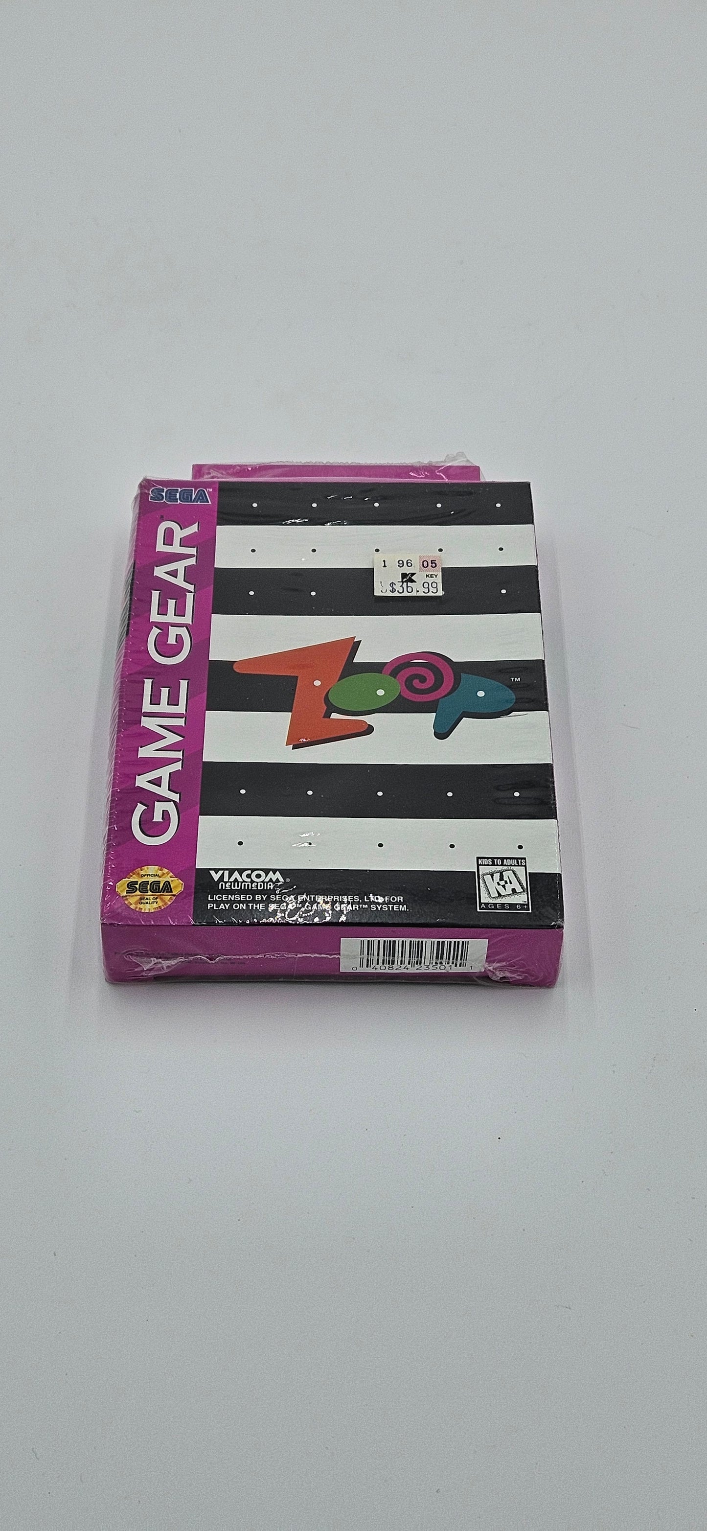 Zoop Sega Game Gear