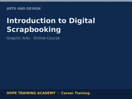 Introduction to Digital Scrapbooking