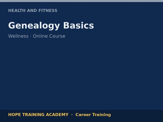 Genealogy Basics
