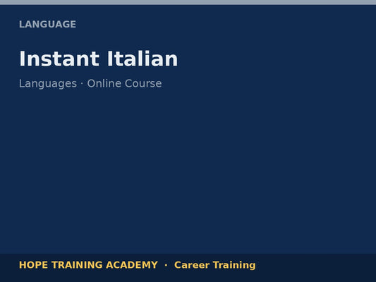 Instant Italian