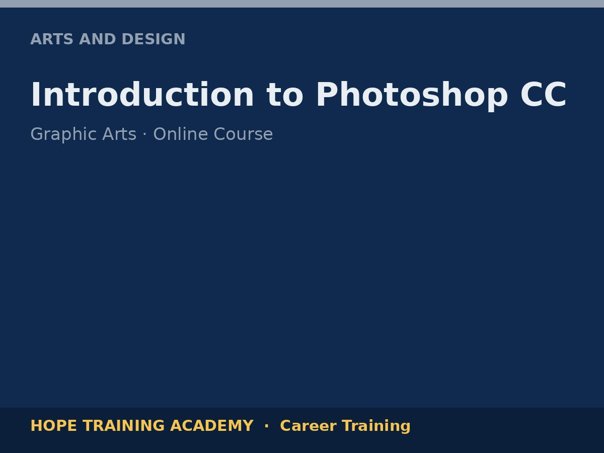 Introduction to Photoshop CC