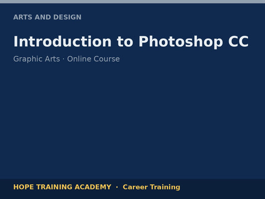 Introduction to Photoshop CC