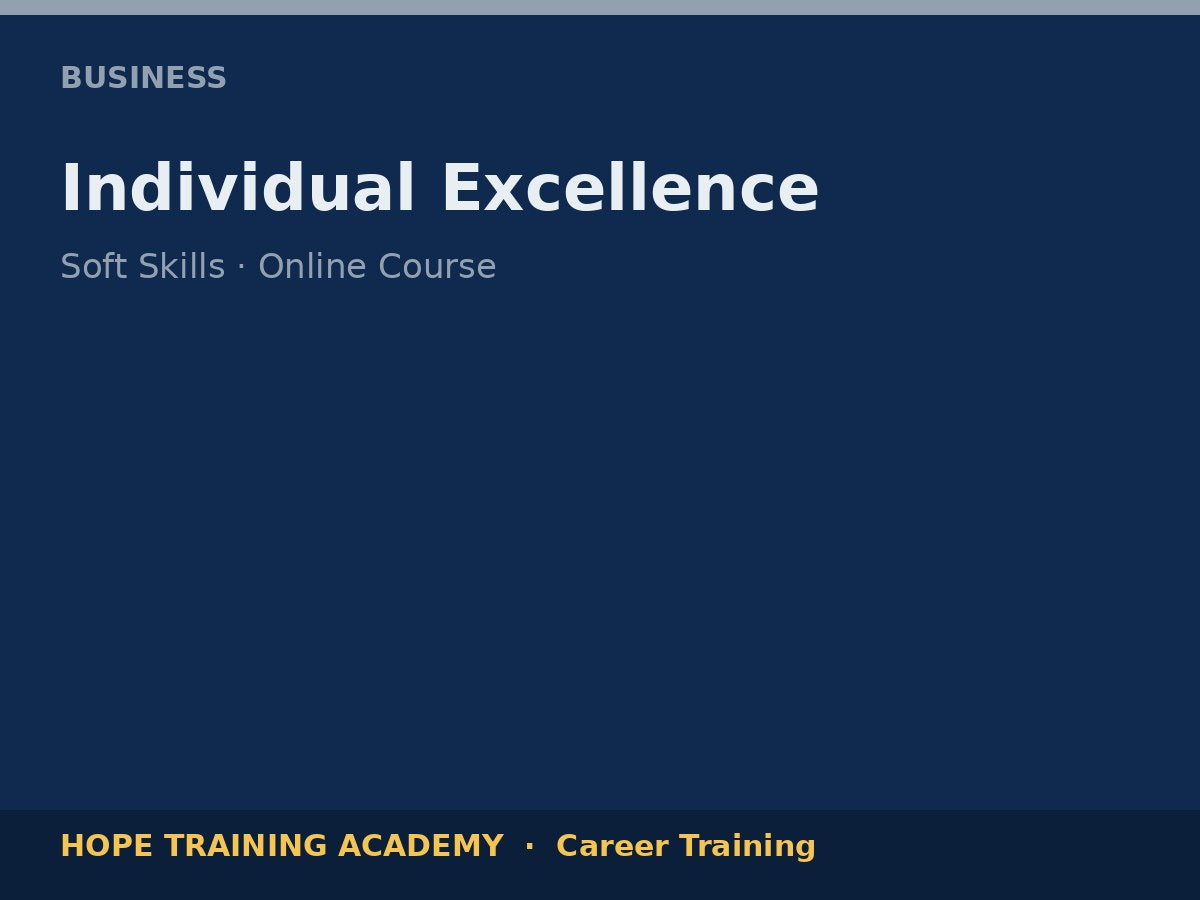 Individual Excellence