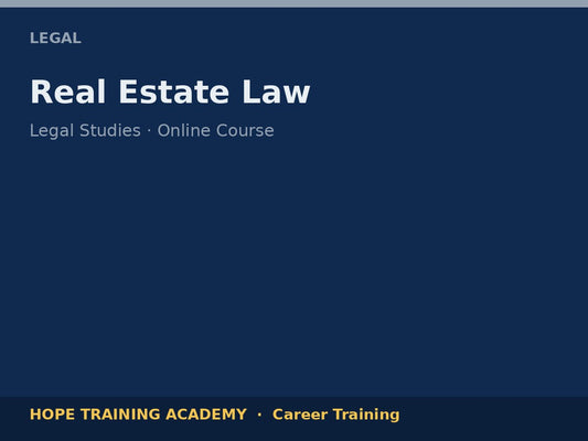 Real Estate Law