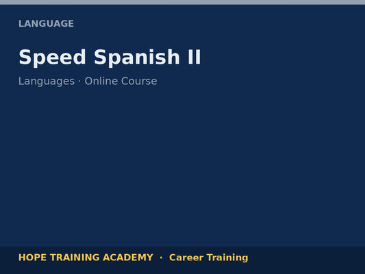 Speed Spanish II
