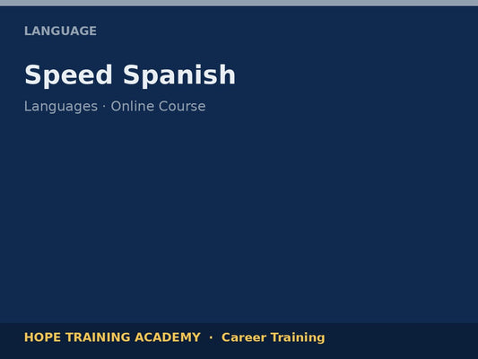 Speed Spanish